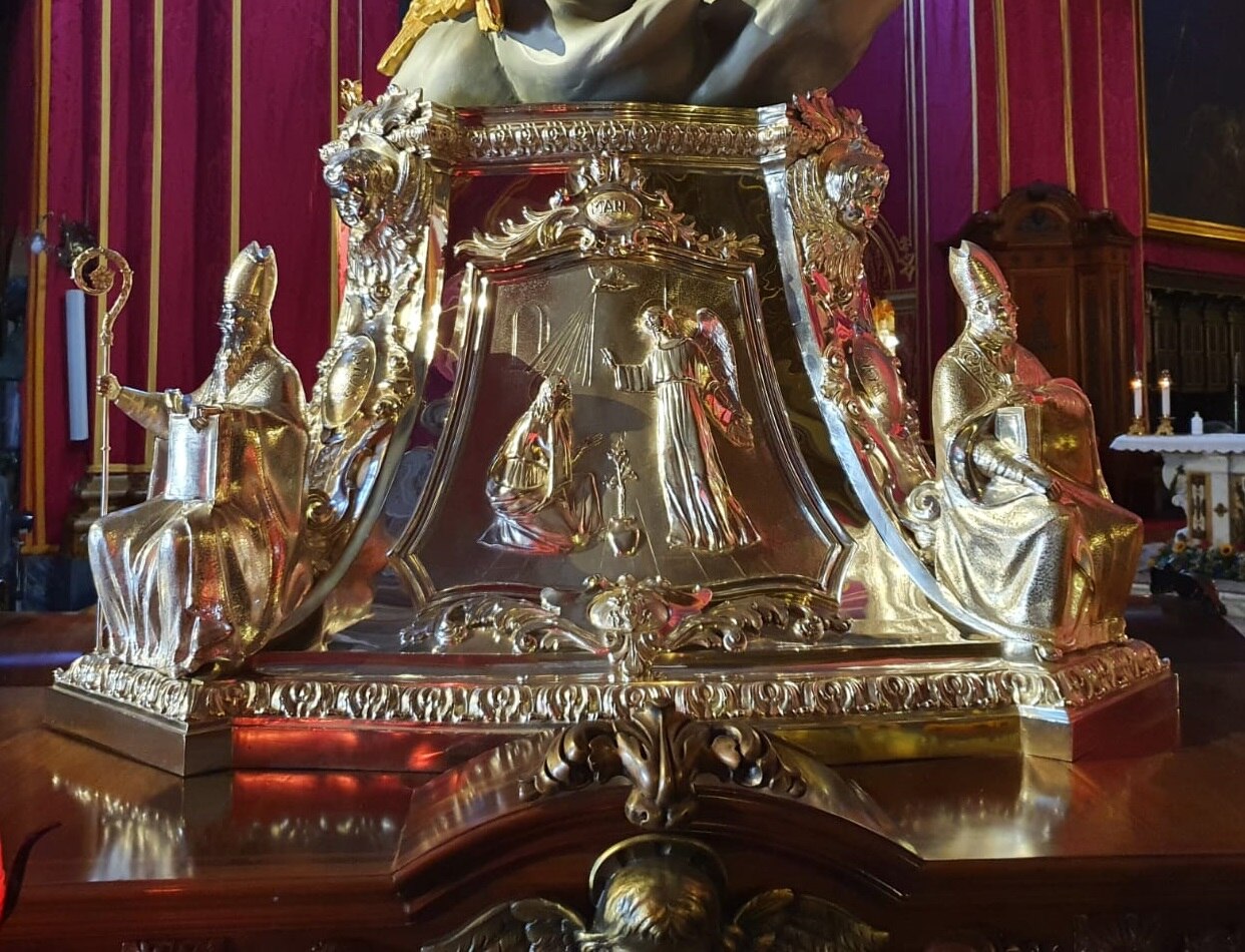 Gozo Catherdral - Pedestal & Base